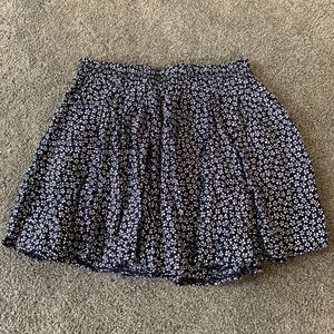 Brandy Melville floral skater skirt